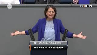 Bundestagsrede von Annalena Baerbock zur Situation in Deutschland