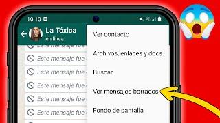 Cómo LEER LOS MENSAJES BORRADOS DE WHATSAPP