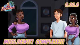 Miss Dewitt quest(complete) in summertime saga