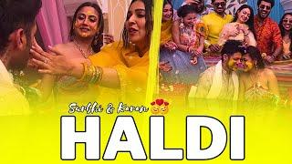 Surbhi Karan Haldi done right in Jaipur | Chomu palace  Room Tour