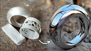 How To Make a Silver Ring  Band | Silver Ring | Handmade |Jewellery