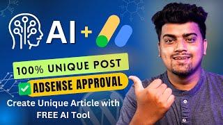 Create Unlimited Articles for Adsense Approval  Free AI Unique Article Generator Tool | HIVEcorp