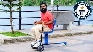 Guinness Record Simplest Hoverboard | ഇങ്ങനെ ഒരു വീൽചെയർ | M4 Tech |