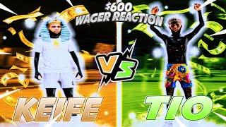 Keife Wanted His REVENGE $600 Wager Against Tio2k on NBA2K21 & This Happened  | REACTION