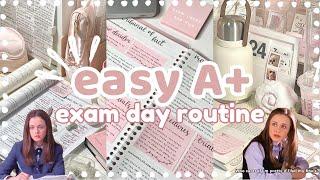 Exam day routine + last minute study tips to get those A’s *･ﾟ:*