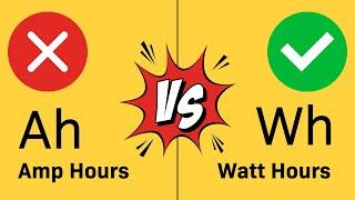 Amp Hours and Watt Hours Explained in Solar Power Systems (Ah and Wh)