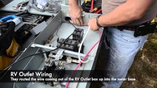 Wiring an RV Power Pole