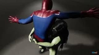 She-Hulk Vs Spiderman