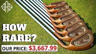 HOW EXPENSIVE AND RARE ARE THESE PING COPPER IRONS!?