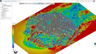 Wind Analysis of a Whole City District with SimScale