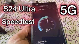 Speed test: How Fast Is 5G on the Samsung Galaxy S24 Ultra?