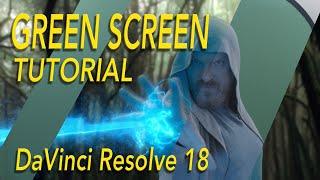 Quick and Easy Green Screen with 3D Keyer (DaVinci Resolve 18 Tutorial - Beginner)