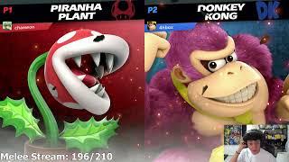 Sparg0 (Piranha Plant) vs. ChunkyKong (Donkey Kong) | 05 Jun '24