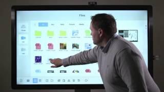 Clevertouch Plus Features - Opening files from USB