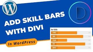 How to Add Skill Bars in Blog With Divi Builder in WordPress | Divi Page Builder Tutorial 2022
