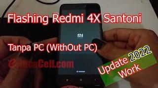 Tutorial Flash Redmi 4X via SD Card Work