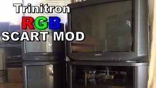 Sony Trinitron RGB SCART Mod! KV-J29SZ2