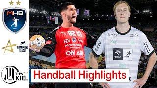 Montpellier HB Vs THW Kiel handball Highlights  Quarter finals  EHF Champions League 2024