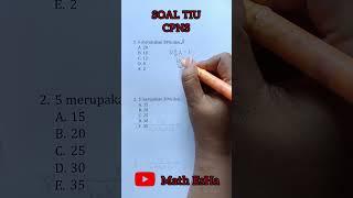 CONTOH SOAL TIU SKD CPNS YANG SERING KELUAR DI TES CPNS SETIAP TAHUNNYA | SOAL PSIKOTES