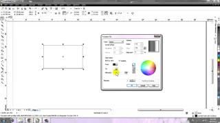 CorelDraw: Create Fountain Fill for Shapes and Texts