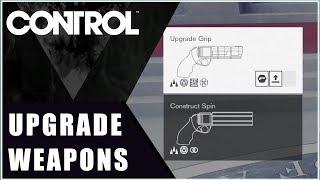 Control how to upgrade weapons and mod slots