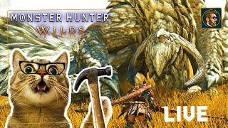 MONSTER HUNTER WILDS RELEASE DAY STREAM HAMMER 1440P WOW THIS GAME RULES!