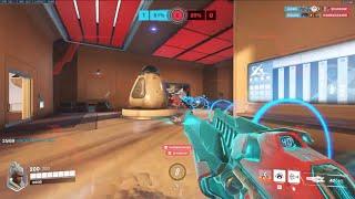 Overwatch 2 Human Aimbot IDDQD Showing His Nasty Sojourn Tracking Skills