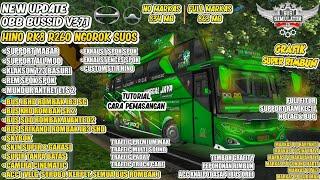 NEW UPDATE OBB V3.7.1‼️SOUND HINO RK8 R260 NGOROK SUOS | FULL FITUR & MARKAS | SUPPORT RAM KECIL