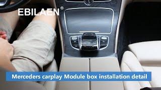 Carplay module box for Merceders NTG 5.0 4.5 4.7 installation detail