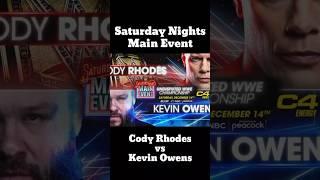 Cody Rhodes Undisputed WWE Championship PPV Match Card Compilation (2024) #WWE #CodyRhodes #WWETitle