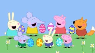 Peppa Pig And Friends Go On An Easter Egg Hunt!