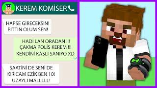 BEN 10 ARDA VE KASLI KEREM KOMİSER KAVGA EDİYOR!  - Minecraft ZENGİN FAKİR HAYATI