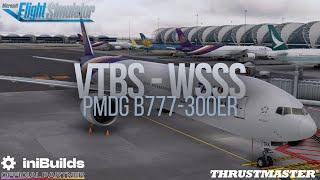 Thai 777 Real World Ops! ️VTBS → WSSS️