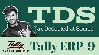 TDS in Tally ERP-9 | Tax Deducted at Source in Tally #galaxycomputer #galaxycomputerbksc #gcbokaro