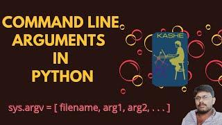 Command Line Arguments in Python || argv in sys module