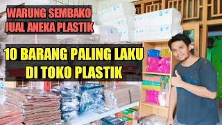 WARUNG SEMBAKO JUALAN ANEKA PLASTIK | 10 PLASTIK PALING LAKU