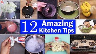 12 Amazing Kitchen Tips & Hacks | Useful Cleaning #Kitchen #Hacks #Hetalsart #tips