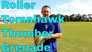 Utility Throws For Beginners | Roller, Tomahawk, Thumber, Grenade | Disc Golf Tutorial