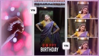 Birthday Status Video Editing Tamil | Vn Editor Birthday Editing Preset Tutorial