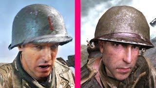 Call of Duty WW2 vs Call of Duty 2 : D-Day Landing Operation Overlord