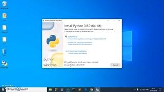 How to Download & Install Python 3 8 on Windows 10