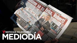 El primer ministro eslovaco está consciente y puede hablar tras el atentado | Noticias Telemundo