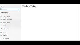 Fix Windows 10 Update Screen Shows Blank Screen, Nothing Shows In Windows 10 Update Screen