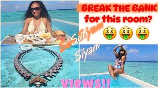 WORTH IT!! Expensive MALDIVES Overwater Bungalow Room Tour