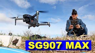 SG907 MAX - Low Cost Drone with BIG Features (3 axis Camera Gimbal) - Review