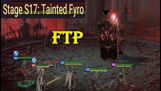 Raid Shadow Legends, Cursed City. Stage S17 Tainted Fyro