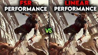 Dying Light 2 - FSR Performance vs Linear Performance - Comparison Test