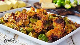 Roasted Parmesan Brussels Sprouts - The Best Roasted Brussels Sprouts Ever