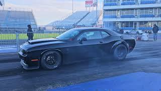 Dodge Demon 170 Owner Embarrasses Himself At The Drag Strip