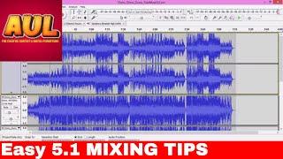 5.1 Audio Mixing in Audacity  tutorial - Tamil